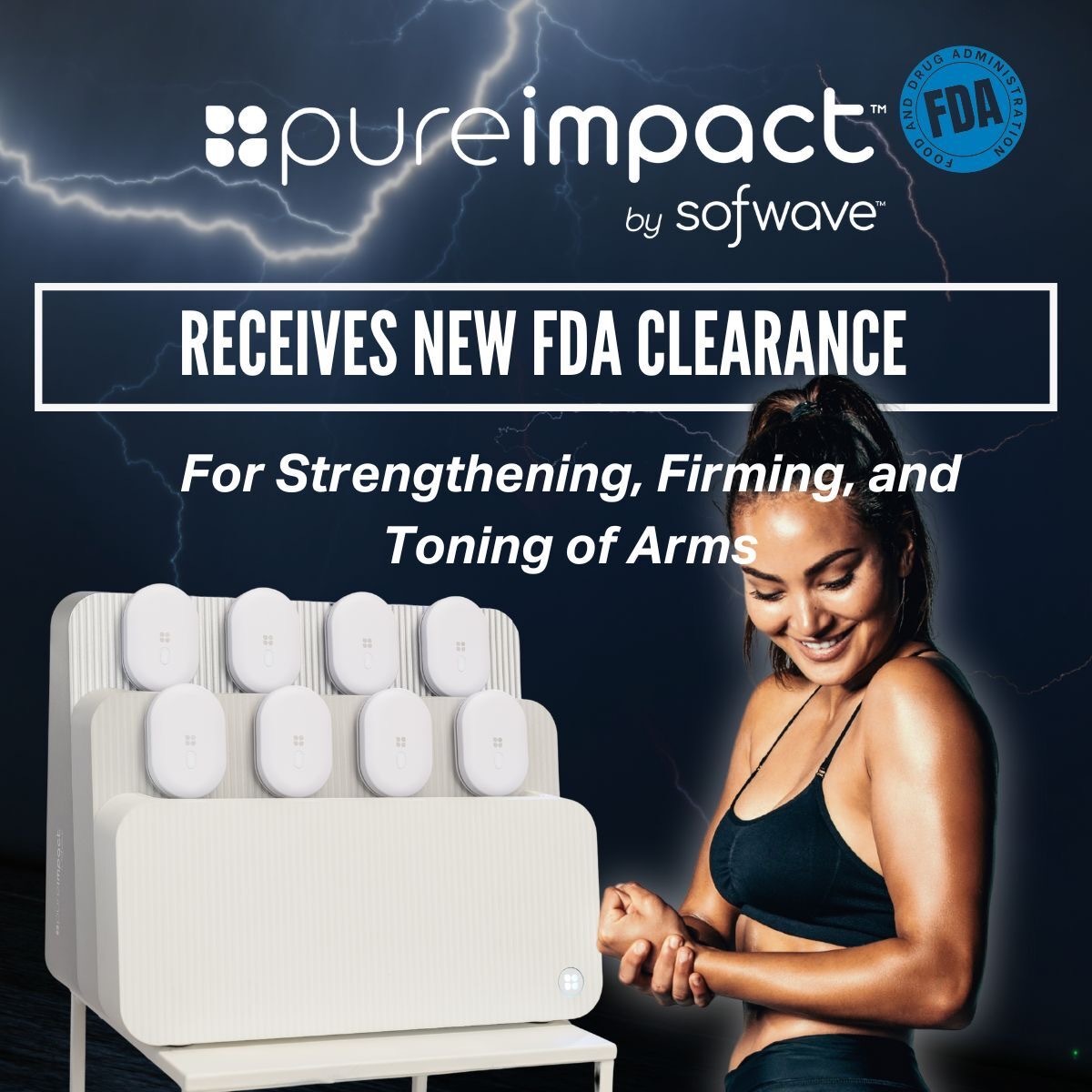 Sofwave Receives FDA Clearance for Pure ImpactTM in Strengthening and Firming of Arms in the U.S