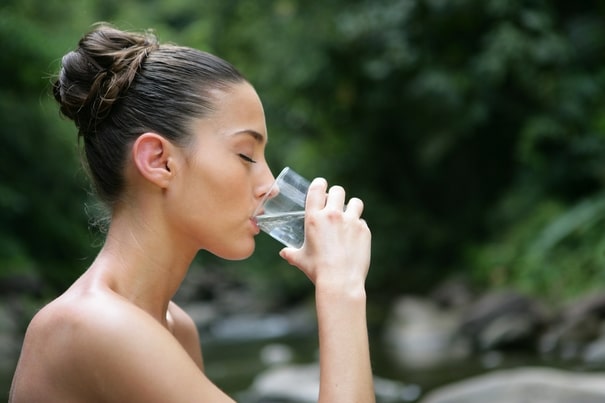 Drink water for younger looking
