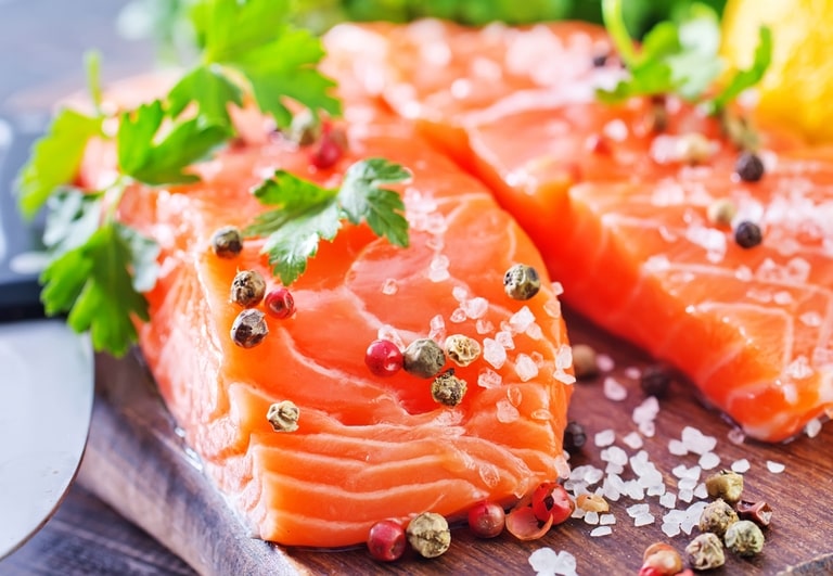 Salmon for younger looking