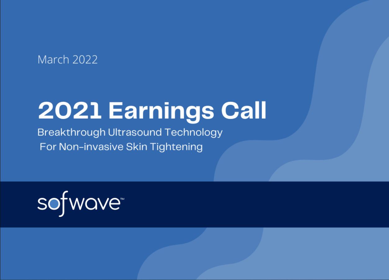 Earning Call 2021