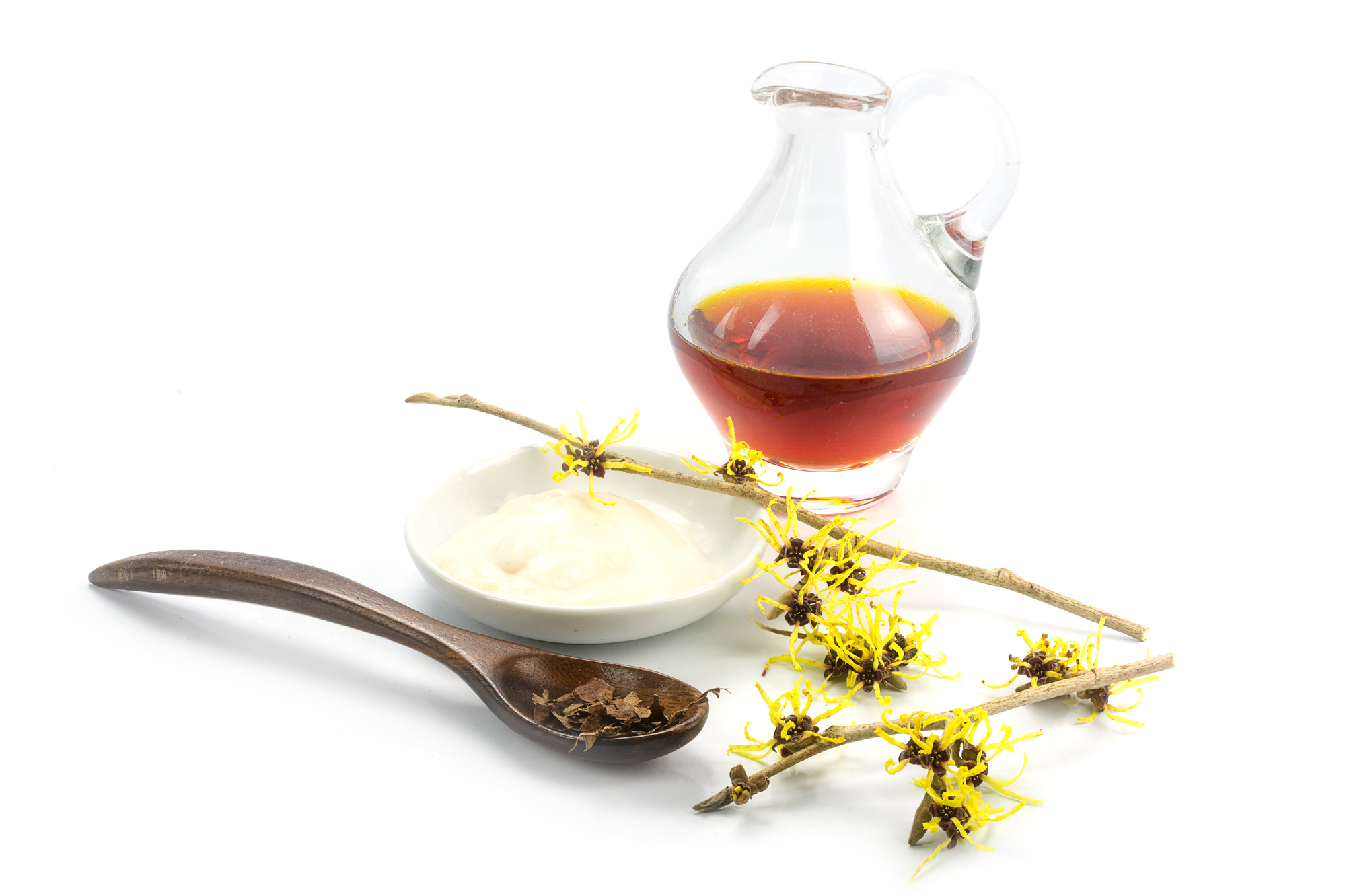 Is witch hazel effective for skin elasticity?